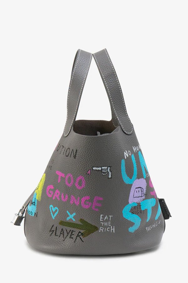 画像3: guernika ゲルニカ Cube Bag / size L / Gray{GR-CB-1/01088GRL-BFS}{E-} (3)