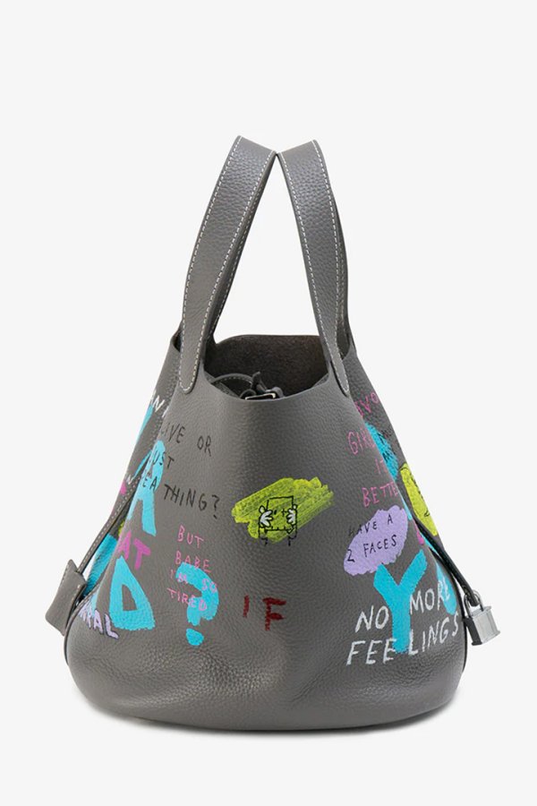 画像4: guernika ゲルニカ Cube Bag / size L / Gray{GR-CB-1/01088GRL-BFS}{E-} (4)