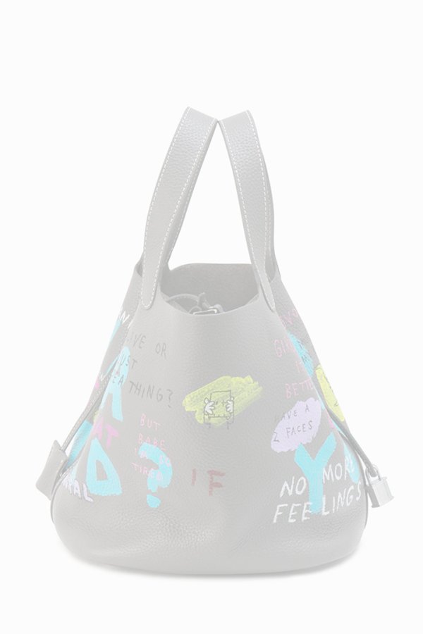 画像4:   guernika ゲルニカ Cube Bag / size L / Gray{GR-CB-1/01088GRL-BFS}{E-} (4)