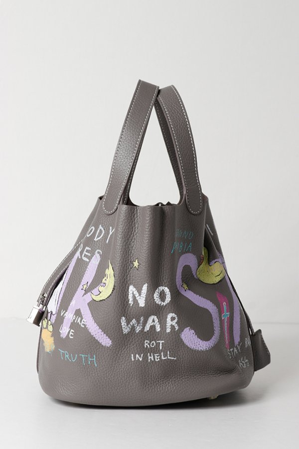 画像2: guernika ゲルニカ Cube Bag / size L / Gray{E-}{GR-CB-1-BFS} (2)