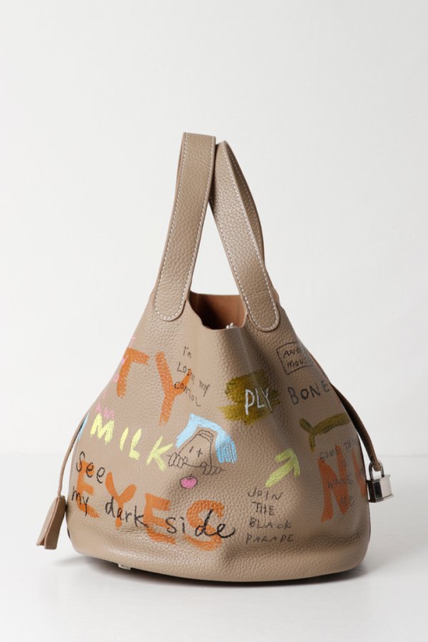 画像4: guernika ゲルニカ Cube Bag / size L / Beige{E-}{GR-CB-1-BFS} (4)