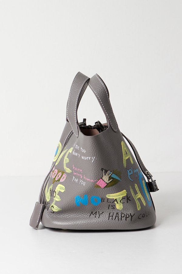 画像4: guernika ゲルニカ Cube Bag / size S / Gray{E-}{GR-CB-3-BFS} (4)