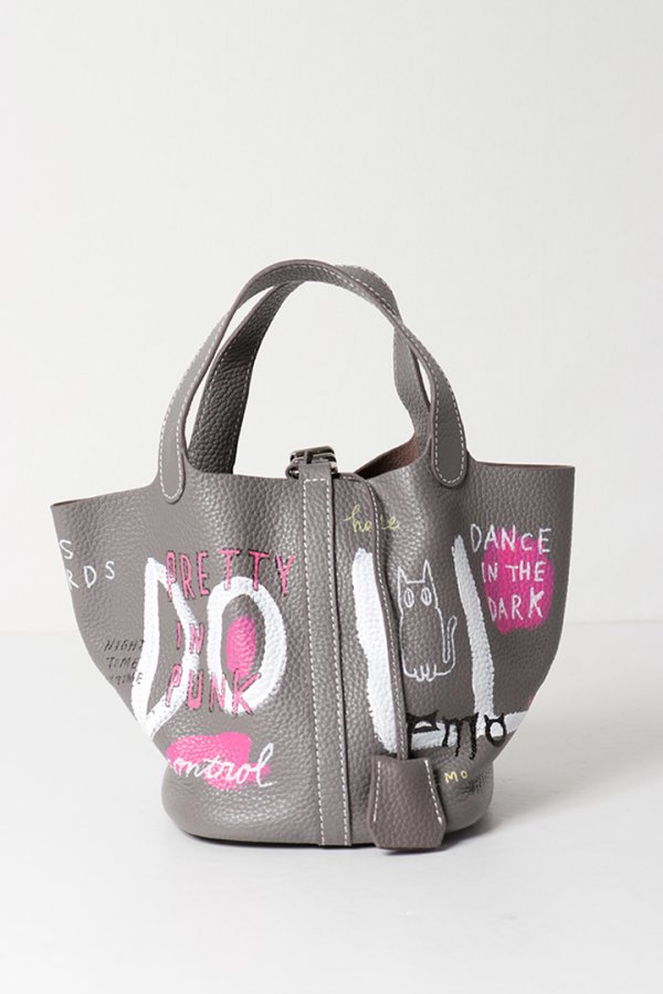 画像3: guernika ゲルニカ Cube Bag / size S / Gray{E-}{GR-CB-3-BFS} (3)