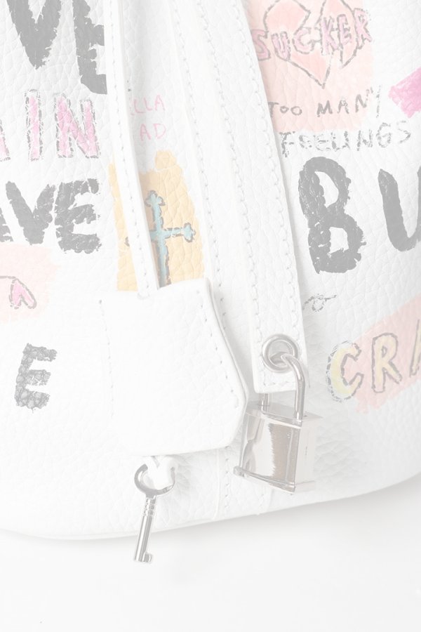 画像6:   guernika ゲルニカ Cube Bag / size S / White{E-}{GR-CB-3-BFS} (6)