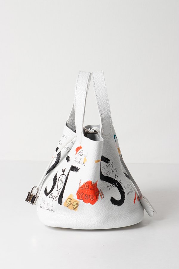 画像2: guernika ゲルニカ Cube Bag / size S / White{E-}{GR-CB-3-BFS} (2)