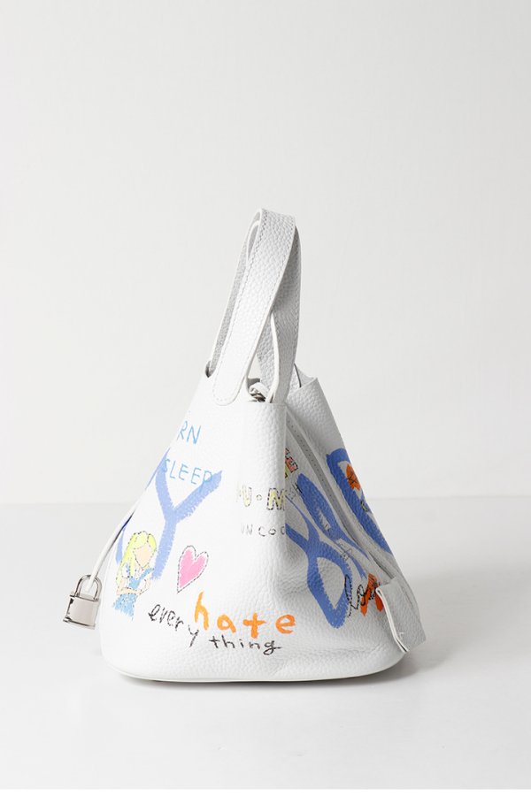 画像2: guernika ゲルニカ Cube Bag / size S / White{E-}{GR-CB-3-BFS} (2)