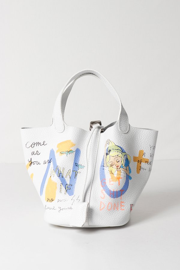 画像3: guernika ゲルニカ Cube Bag / size S / White{E-}{GR-CB-3-BFS} (3)