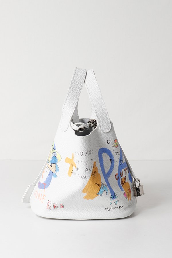 画像4: guernika ゲルニカ Cube Bag / size S / White{E-}{GR-CB-3-BFS} (4)