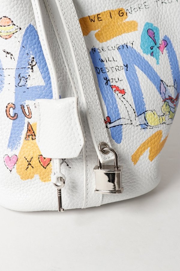 画像6: guernika ゲルニカ Cube Bag / size S / White{E-}{GR-CB-3-BFS} (6)