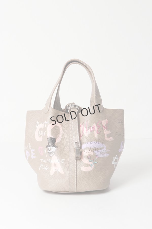 画像1: {SOLD}guernika ゲルニカ Cube Bag / size S / Beige{E-}{GR-CB-3-BFS} (1)
