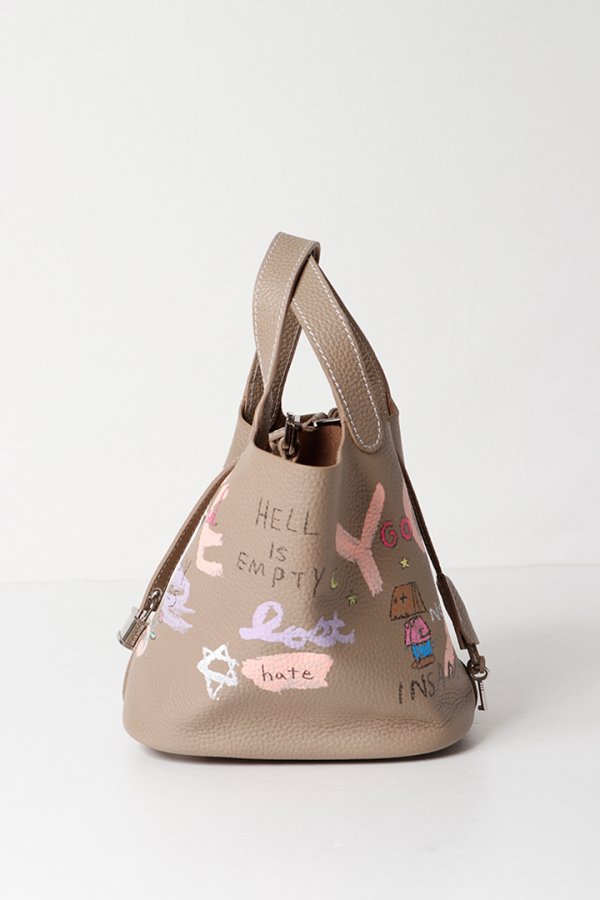 画像2: guernika ゲルニカ Cube Bag / size S / Beige{E-}{GR-CB-3-BFS} (2)