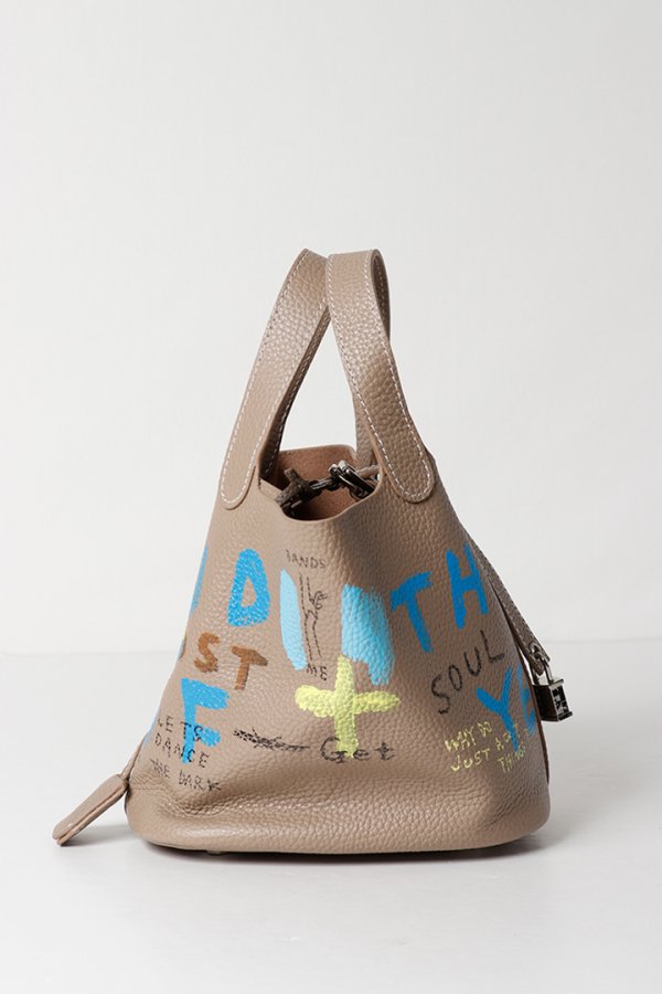 画像4: guernika ゲルニカ Cube Bag / size S / Beige{E-}{GR-CB-3-BFS} (4)