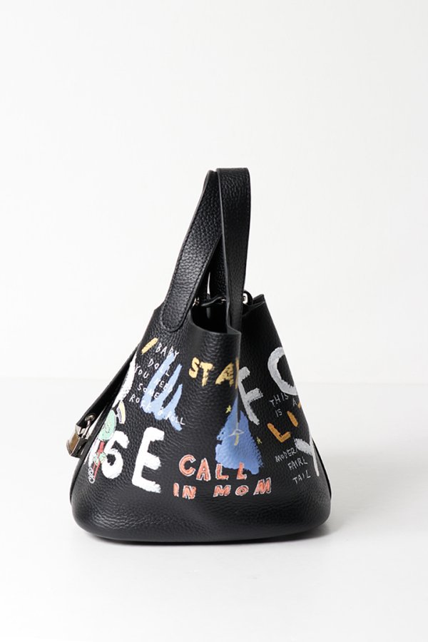 画像2: guernika ゲルニカ Cube Bag / size S / Black{E-}{GR-CB-3-BFS} (2)