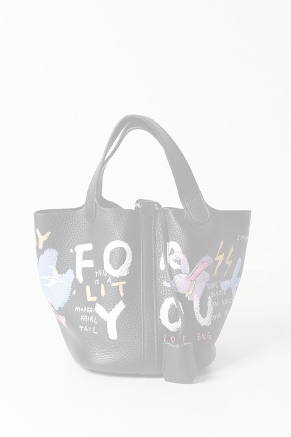 画像3:   guernika ゲルニカ Cube Bag / size S / Black{E-}{GR-CB-3-BFS} (3)