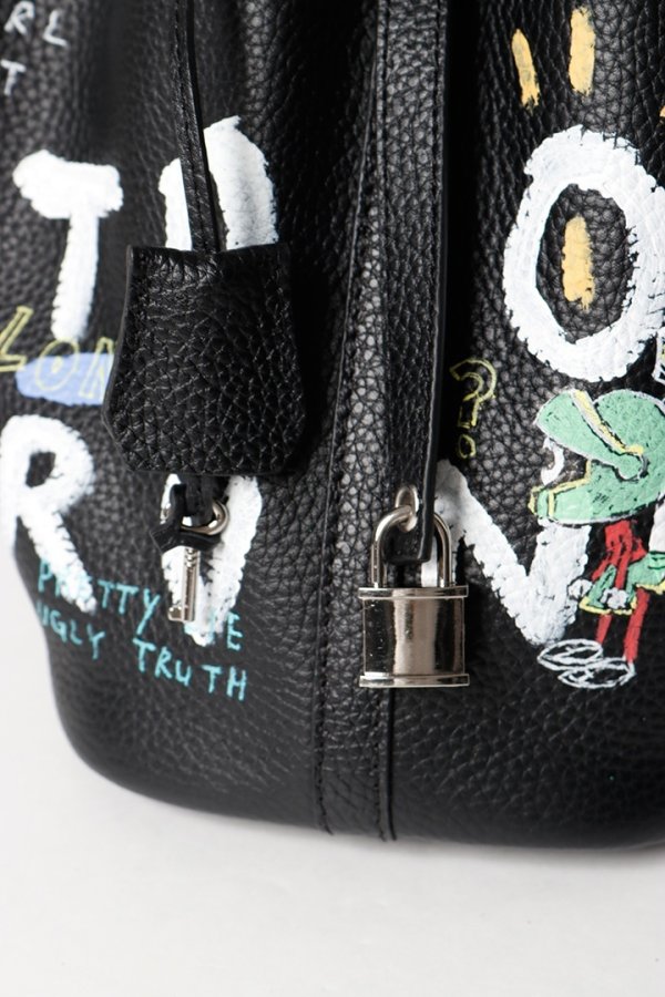 画像6: guernika ゲルニカ Cube Bag / size S / Black{E-}{GR-CB-3-BFS} (6)