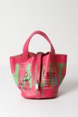 画像1: guernika ゲルニカ Cube Bag / size S / Vivid Pink{E-}{GR-CB-3-BFS} (1)