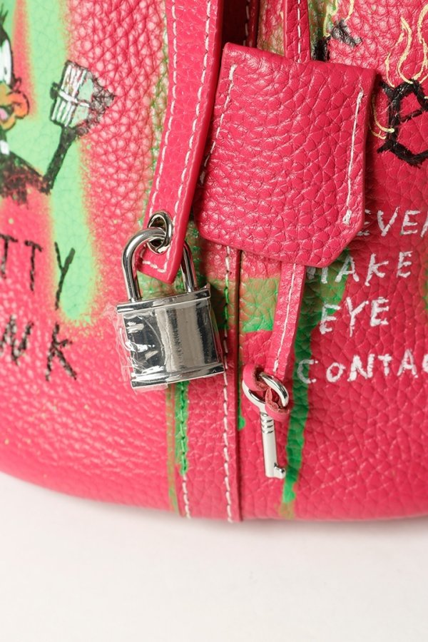 画像6: guernika ゲルニカ Cube Bag / size S / Vivid Pink{E-}{GR-CB-3-BFS} (6)