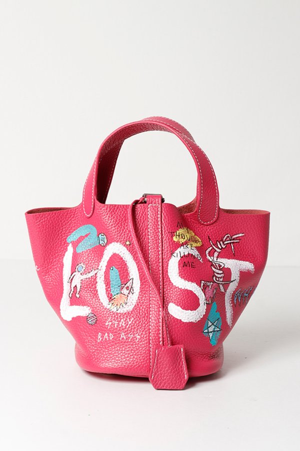 画像3: guernika ゲルニカ Cube Bag / size S / Vivid Pink{E-}{GR-CB-3-BFS} (3)