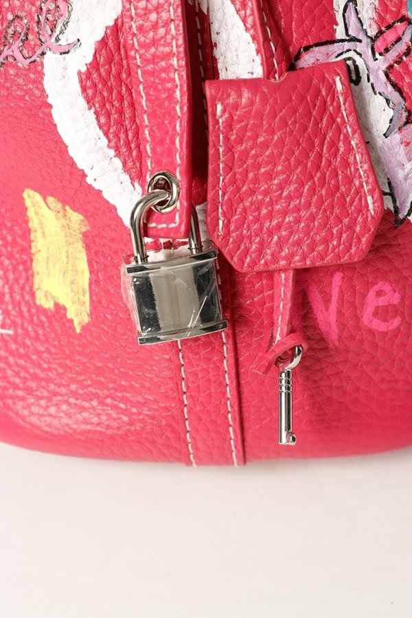 画像6: guernika ゲルニカ Cube Bag / size S / Vivid Pink{E-}{GR-CB-3-BFS} (6)