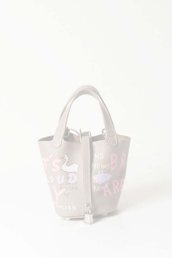 画像2: guernika ゲルニカ Cube Bag / size MINI /Beige{E-}{GR-MCB-1-BFS} (2)