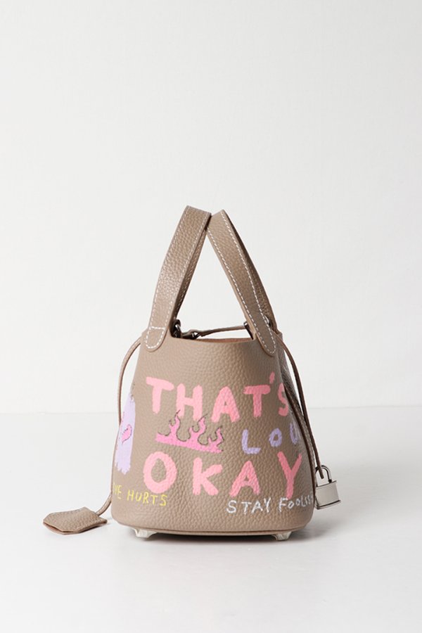 画像5: guernika ゲルニカ Cube Bag / size MINI /Beige{E-}{GR-MCB-1-BFS} (5)