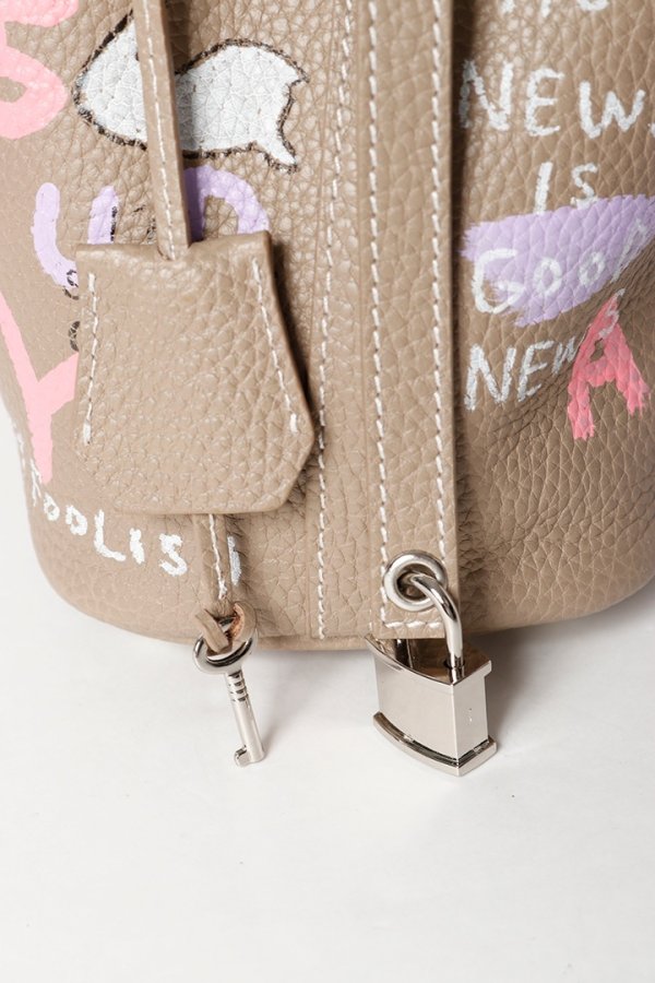 画像7: guernika ゲルニカ Cube Bag / size MINI /Beige{E-}{GR-MCB-1-BFS} (7)