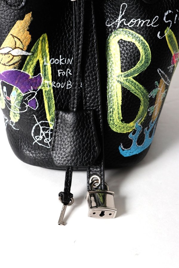 画像7: guernika ゲルニカ Cube Bag / size MINI / Black{GR-MCB-1-BFS}{E-} (7)