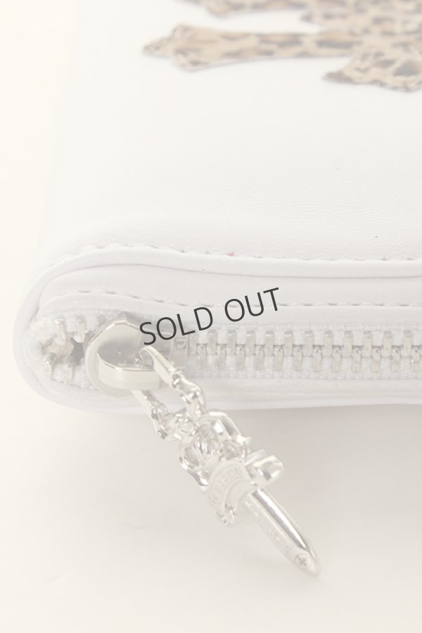画像3: {SOLD}CHROME HEARTS クロムハーツ ハラコ 3セメタリークロスパッチ ウォレット{-AHS} (3)