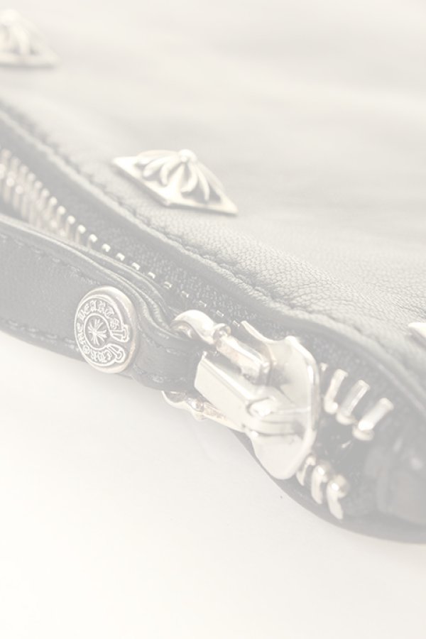 画像3:   CHROME HEARTS クロムハーツ ピラミッドスタッズ クラッチバッグ {-AHS}  :CH-1801-04-F  (3)