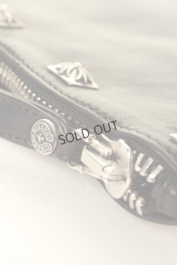 画像3: {SOLD}CHROME HEARTS クロムハーツ ピラミッドスタッズ クラッチバッグ{-AHS} (3)