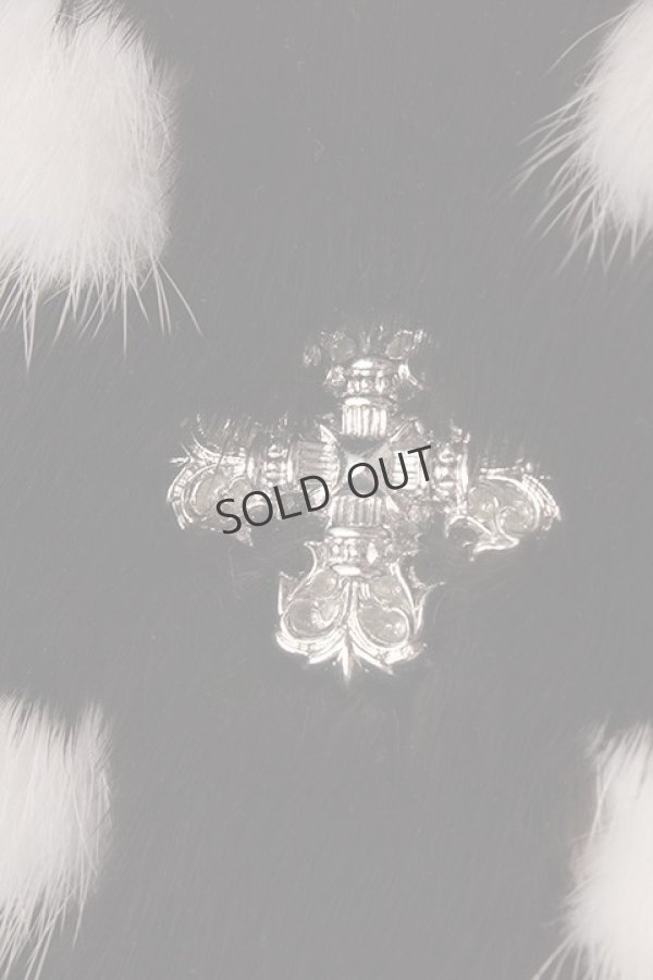 画像3: {SOLD}CHROME HEARTS クロムハーツ ミンクファー クラッチバッグ{-AHS} (3)
