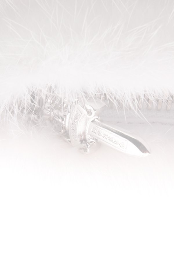 画像4:   CHROME HEARTS クロムハーツ ミンクファー クラッチバッグ {-AHS}  :CH-1801-05-F  (4)