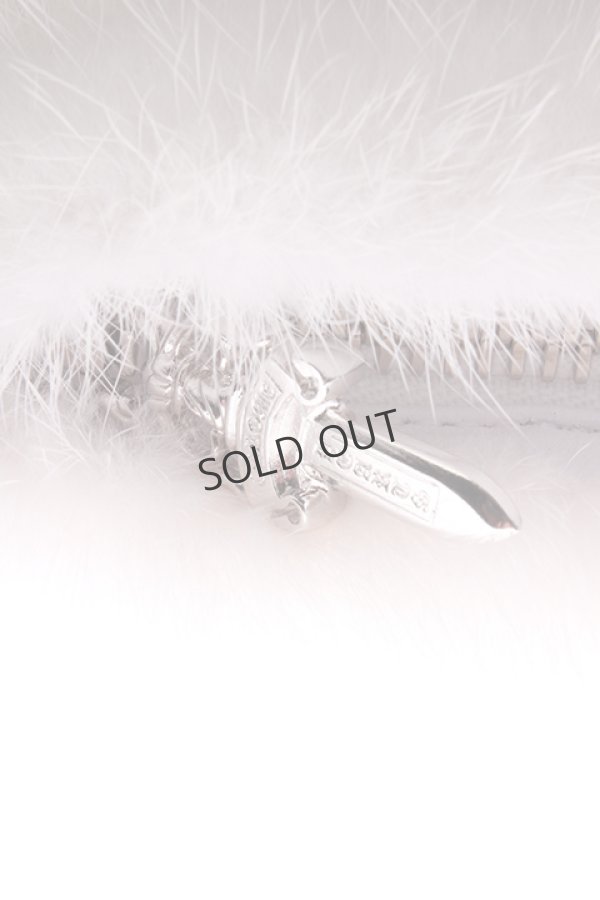 画像4: {SOLD}CHROME HEARTS クロムハーツ ミンクファー クラッチバッグ{-AHS} (4)