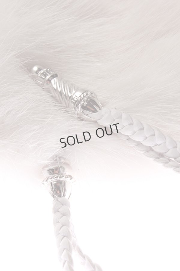 画像5: {SOLD}CHROME HEARTS クロムハーツ ミンクファー クラッチバッグ{-AHS} (5)