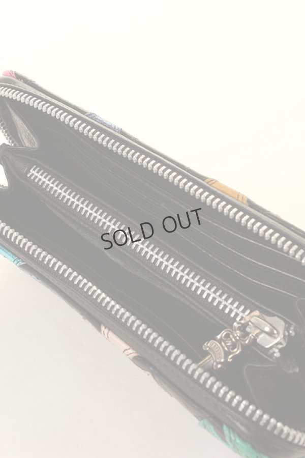 画像5: {SOLD}CHROME HEARTS クロムハーツ キルティング セメタリークロスパッチ ウォレット{-AHS} (5)
