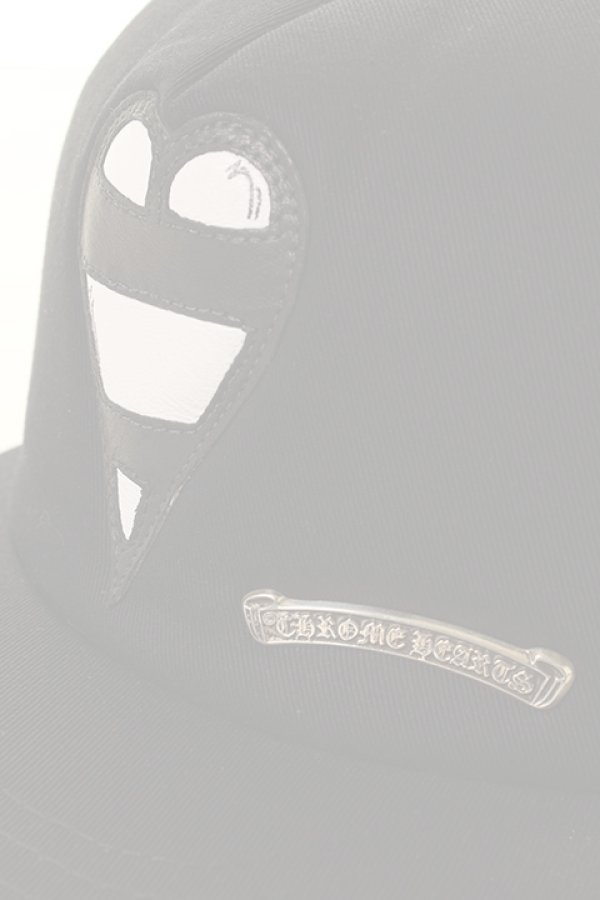 画像5:   CHROME HEARTS クロムハーツ ストライプハート トラッカーキャップ {-AHS}  :CH-1801-10-F  (5)
