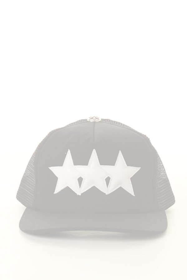 画像3:  {SOLD} CHROME HEARTS クロムハーツ 3スターパッチ トラッカーキャップ {-AHS}  :CH-1801-11-F  (3)