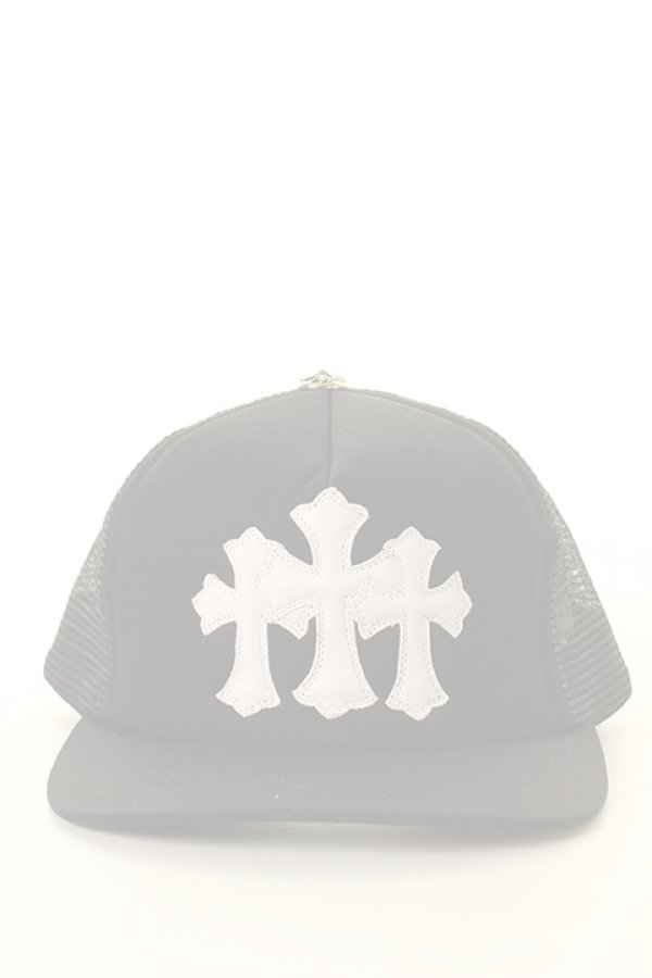 画像3:   CHROME HEARTS クロムハーツ 3セメタリークロスパッチ トラッカーキャップ {-AHS}  :CH-1801-15-F  (3)