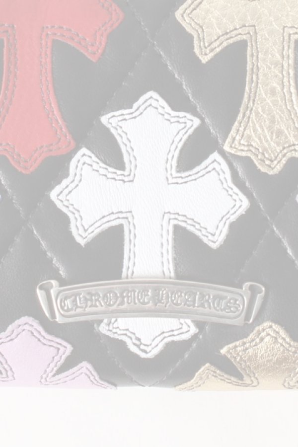 画像3:  {SOLD} CHROME HEARTS クロムハーツ キルティング セメタリークロスパッチ ウォレット(B) {-AHA}  :CH-1901-02-F  (3)