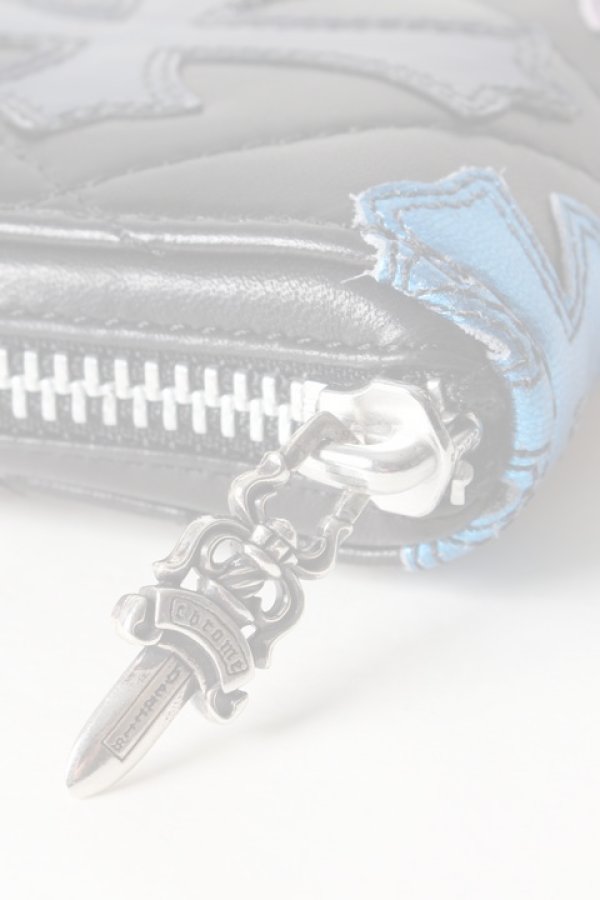 画像4:  {SOLD} CHROME HEARTS クロムハーツ キルティング セメタリークロスパッチ ウォレット(B) {-AHA}  :CH-1901-02-F  (4)
