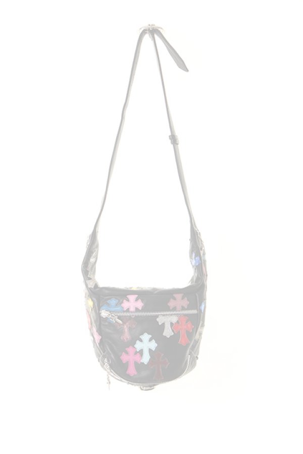 画像3:  {SOLD} CHROME HEARTS クロムハーツ キルティング セメタリークロスパッチ ボディバッグ {-AHA}  :CH-1901-03-F  (3)