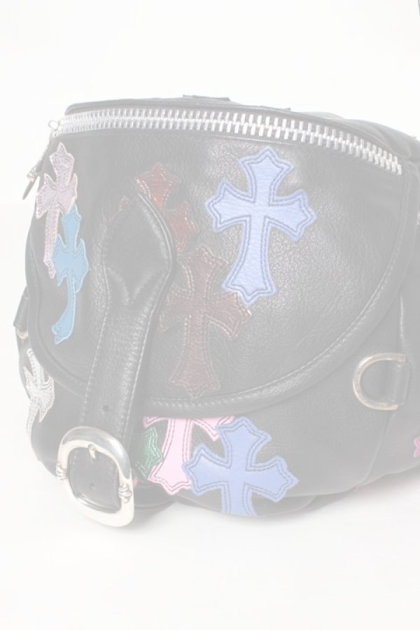 画像8:  {SOLD} CHROME HEARTS クロムハーツ キルティング セメタリークロスパッチ ボディバッグ {-AHA}  :CH-1901-03-F  (8)
