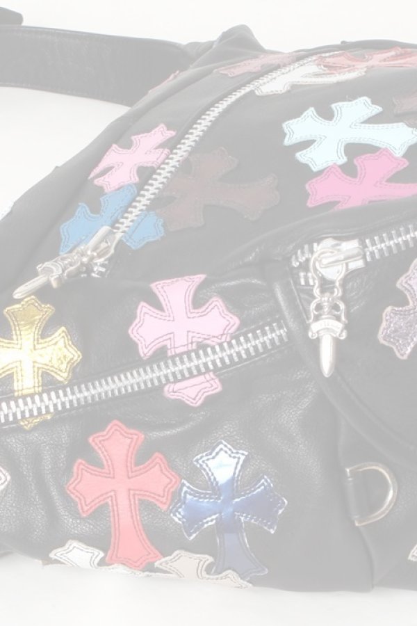 画像10:  {SOLD} CHROME HEARTS クロムハーツ キルティング セメタリークロスパッチ ボディバッグ {-AHA}  :CH-1901-03-F  (10)