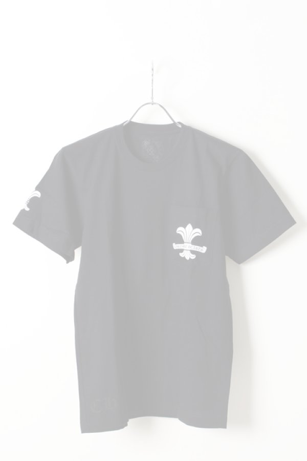 画像2:   CHROME HEARTS クロムハーツ Fleur Tee {-AIS}  :CH-1903-A-BLK  (2)