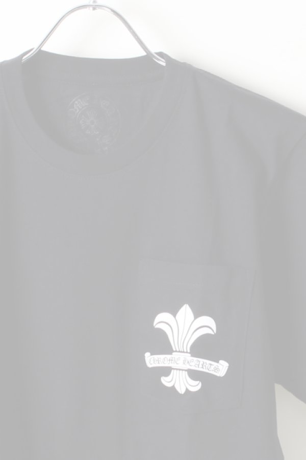 画像3:   CHROME HEARTS クロムハーツ Fleur Tee {-AIS}  :CH-1903-A-BLK  (3)