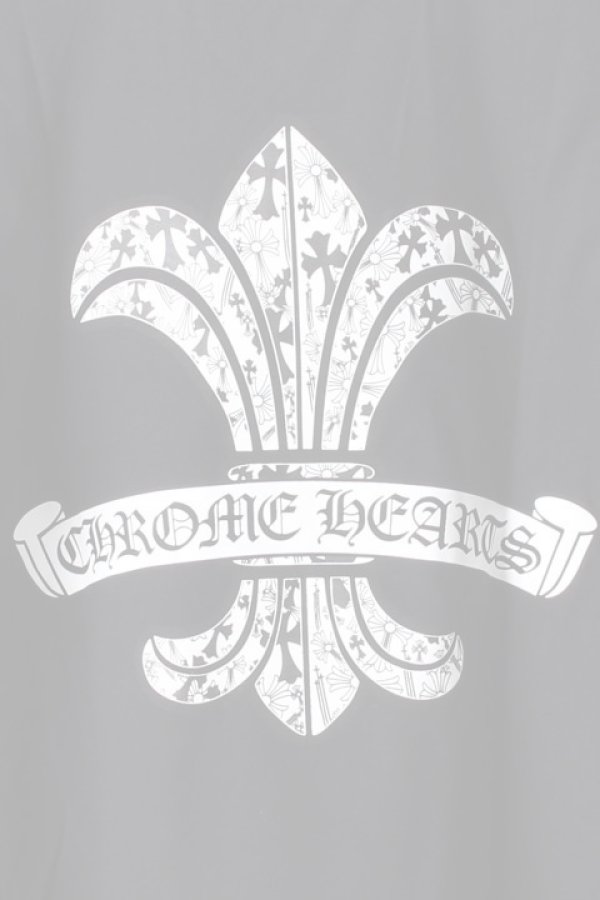 画像4:   CHROME HEARTS クロムハーツ Fleur Tee {-AIS}  :CH-1903-A-BLK  (4)