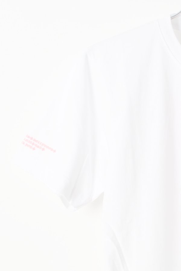 画像5:  {SOLD} CHROME HEARTS クロムハーツ Pink Script Tee {-AIS}  :CH-1903-C-WHT  (5)