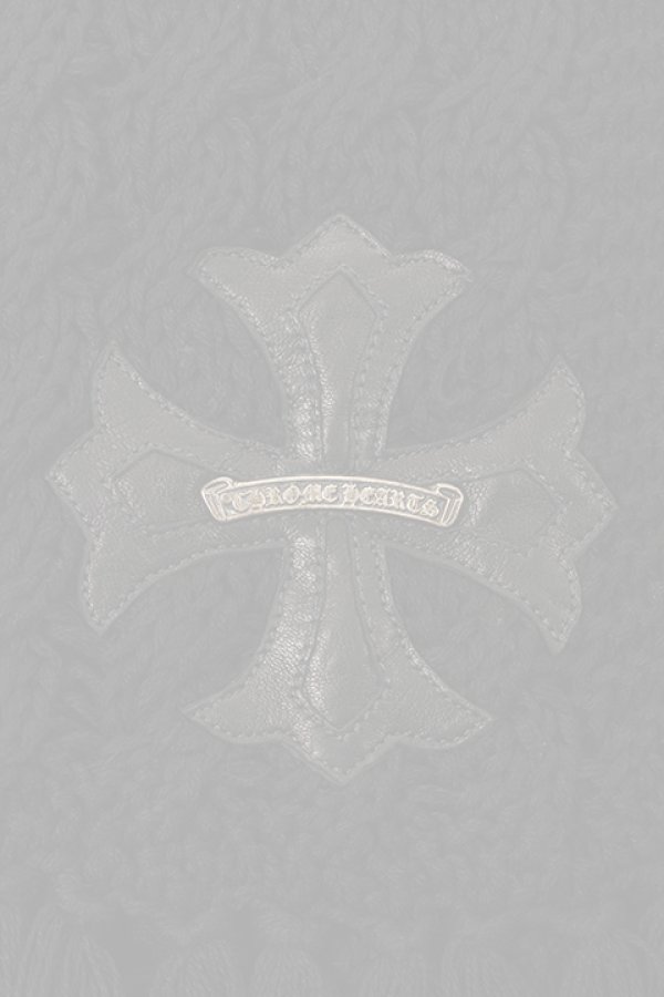 画像3:   CHROME HEARTS クロムハーツ カシミアケーブルマフラー {CH-201602-05-BLK-AFS}  :CH-201602-05-B-F  (3)