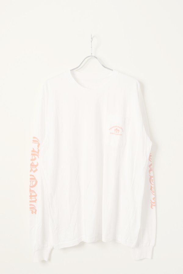 画像4:   CHROME HEARTS クロムハーツ ロングスリーブTシャツ {-BCS}  :CH-202306-01-WHT-XL  (4)