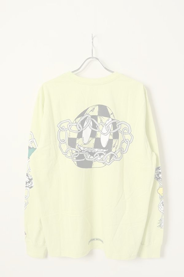 画像1:   CHROME HEARTS クロムハーツ ロングスリーブTシャツ {-BCS}  :CH-202306-02-YGN  (1)